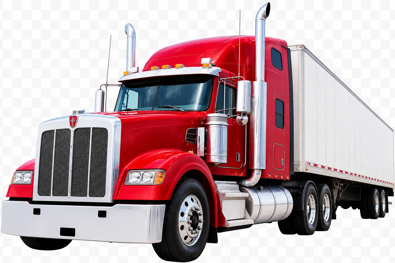 The same highway truck after a full GTA Auto Medics detail